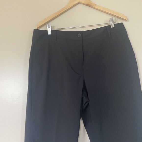 N VO by Lanctot Women’s Black Straight Leg Golf Pants Size 14 - Picture 3 of 11